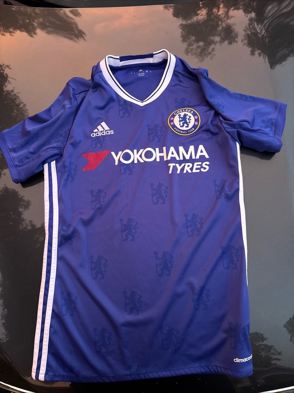 adidas Chelsea Home Jersey in Blue with White Trim